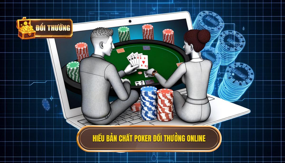Poker Đổi Thưởng Online: Bản Lĩnh Người Chơi Hiện Đại và Chiến Lược Hiệu Quả 1 Phần 1_ Hiểu Rõ Bản Chất Của Poker Đổi Thưởng Online