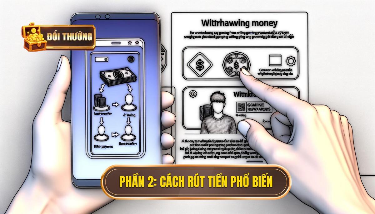 Hướng Dẫn Chi Tiết A-Z: Cách Rút Tiền Từ Game Đổi Thưởng An Toàn và Hiệu Quả 2 Phần 2_ Các Phương Thức Rút Tiền Phổ Biến và Hướng Dẫn Chi Tiết