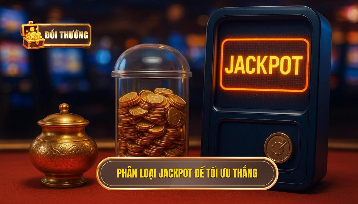 💡 Cách Chơi Nổ Hũ Jackpot: Bí Kíp Vàng Từ Chuyên Gia ĐỔI THƯỞNG 2 2. Phân Loại Jackpot_ Chọn Đúng Loại Hũ Để Tối Ưu Chiến Thắng