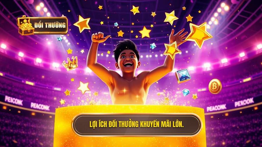 1. Lợi ích đổi thưởng khuyến mãi lớn.