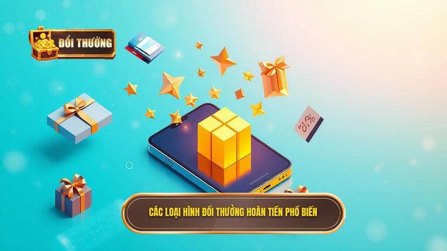 2. Các loại hình đổi thưởng hoàn tiền phổ biến