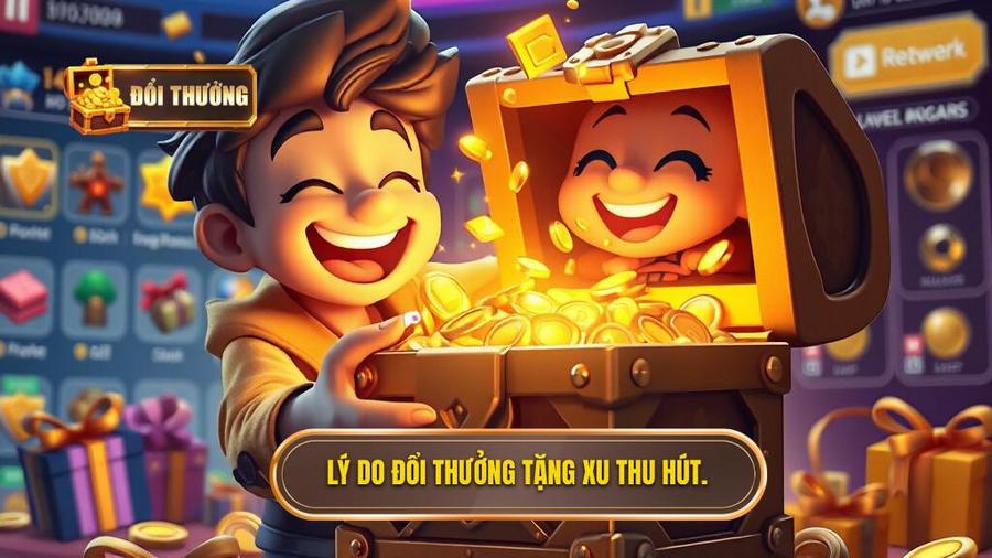 2. Lý do đổi thưởng tặng xu thu hút.