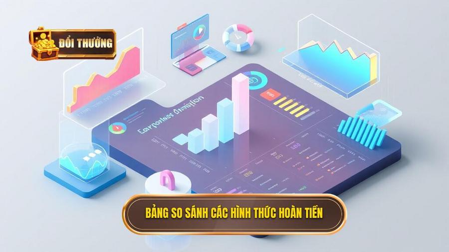 3. Bảng so sánh các hình thức hoàn tiền