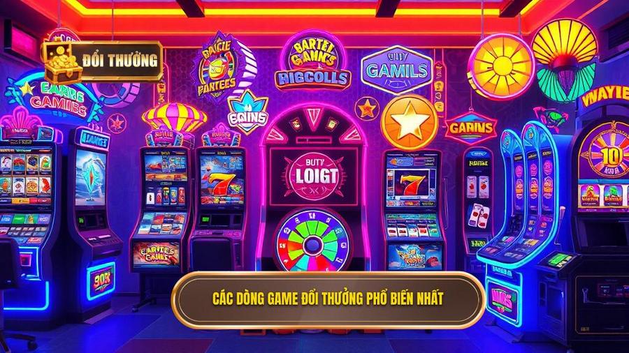 Phân Loại Các Dòng Game Đổi Thưởng Phổ Biến Nhất