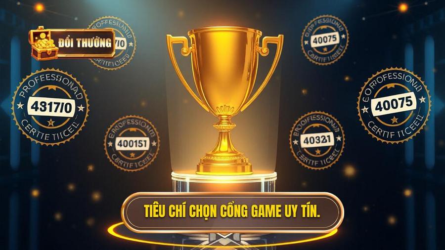 Tiêu chí đánh giá một cổng game đổi thưởng rút tiền mặt uy tín