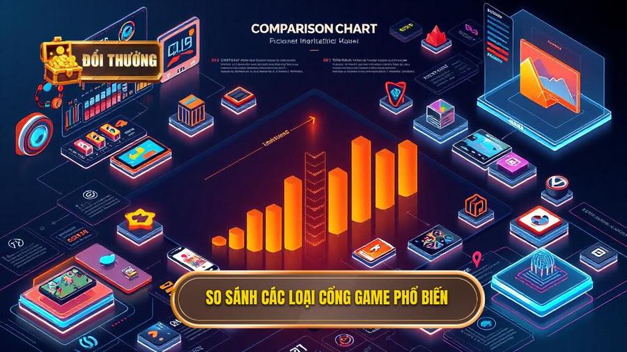 Bảng so sánh các loại hình cổng game phổ biến hiện nay