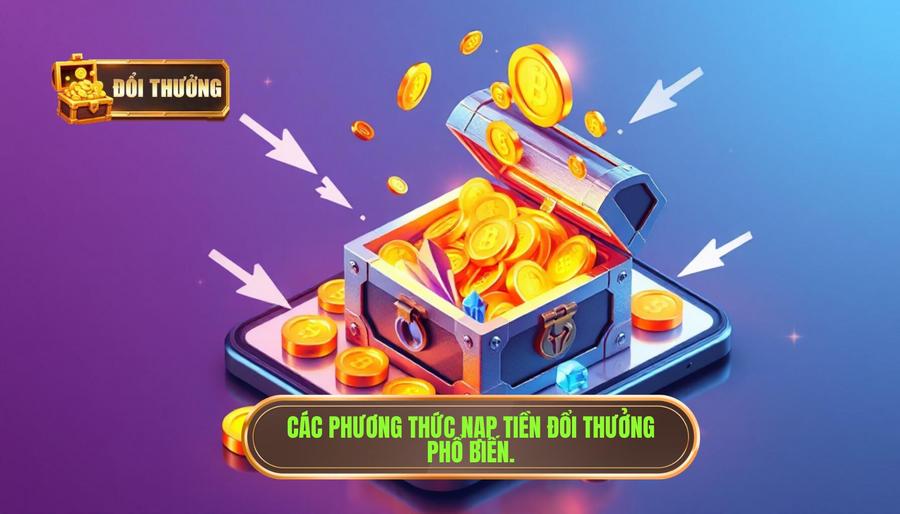Các phương thức phổ biến: Nạp tiền đổi thưởng có dễ như bạn tưởng?