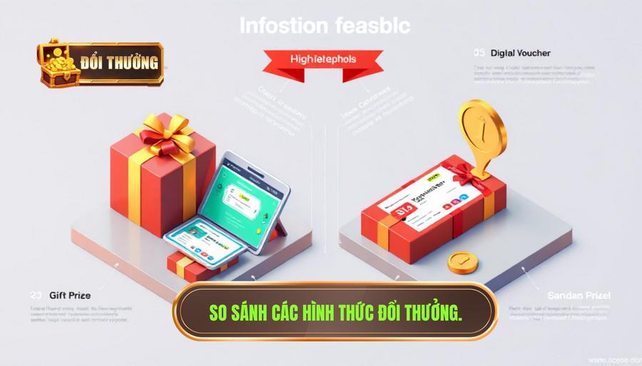 Bảng so sánh các hình thức đổi thưởng phổ biến hiện nay