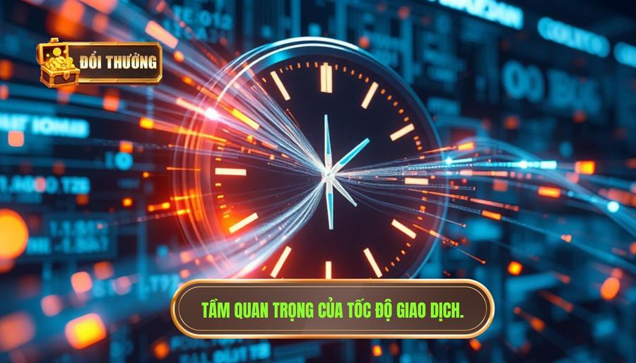 Đổi Thưởng Giao Dịch Siêu Tốc: Tiêu Chuẩn Vàng Cho Game Thủ Thời Đại Số 2 Tầm quan trọng của tốc độ giao dịch.
